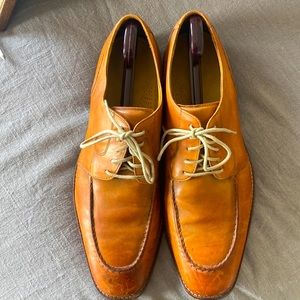 Cole Haan light brown leather casual dress shoes